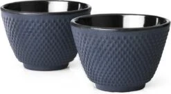 Bredemeijer - Kopjes Xilin Gietijzer Blauw Set/2