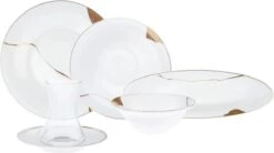 Karaca Fine Pearl Quora 26-delige Combiserviesset Voor 6 Personen, Porseleinen Serviesset, Tafelservies Voor 6 Personen, Ontbijtbord + Koffiebeker -Bestek Winkel 1200x671 1