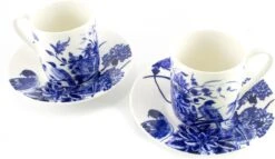 Espresso Set, Delfts Blauwe Vogels, Rijksmuseum -Bestek Winkel 1200x696