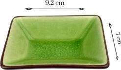 Sushi Servies Set 2 Personen | Groen | Luxe Sushi Servies | Handgemaakt | Sushi Bord En Schaaltjes | 2 Paar Chopsticks | Japanse Kwaliteit | Kirin Gumi Fine Collection | Keramiek | Vaatwasser Bestendig | 5-delig -Bestek Winkel 1200x698 1