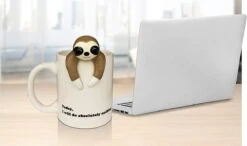 Decodyne Luiaard Luie Grappige Koffiemok, Grappige Cadeaus Voor Vrouwen En Mannen 35 Cl -Bestek Winkel 1200x707 1