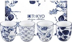 Tokyo Design Studio - Flora Japonica - Kopjes - Porselein - Set Van 4 - 170ml - Topkwaliteit -Bestek Winkel 1200x711