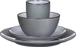 Mica Decorations Tabo Serviesset 4 Persoons - Grijs -Bestek Winkel 1200x739