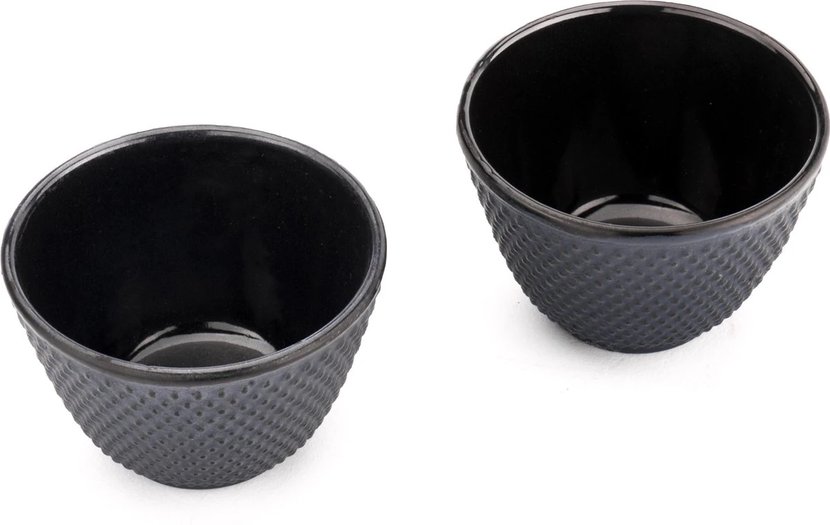 Bredemeijer - Kopjes Xilin Gietijzer Blauw Set/2 2 Bredemeijer - Kopjes Xilin Gietijzer Blauw Set/2 - Afbeelding 2