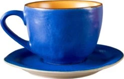 Vivi Oggi - Koffiekopjes Set Van 6 - Ø 9cm - Cappuccino - Kop En Schotel - 150 Ml - Italië -Bestek Winkel 1200x764