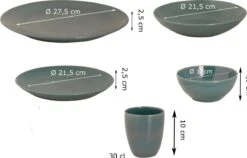 Mammoet Serviesset Spirit Stoneware 6-persoons 30-delig Groen -Bestek Winkel 1200x766 1