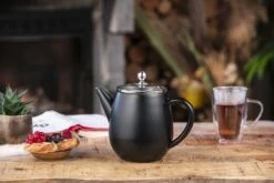 Bredemeijer - Theepot Duet Eva 1,1L Mat Zwart Met Filter - - Dubbelwandig -Bestek Winkel 1200x800 119