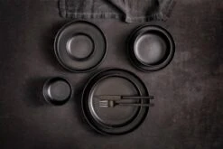 Maastricht Porselein Serviesset Universe Porselein 6-persoons 24-delig Zwart 18 Maastricht Porselein Serviesset Universe Porselein 6-persoons 24-delig Zwart -Bestek Winkel 1200x800 71