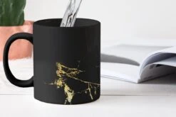 Magische Mok - Foto Op Warmte Mokken - Koffiemok - Marmer - Zwart - Goud - Luxe - Magic Mok - Beker - 350 ML - Theemok -Bestek Winkel 1200x800 8