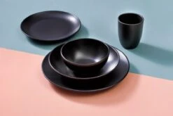 Mammoet Serviesset Moon Stoneware 6-persoons 24-delig Zwart -Bestek Winkel 1200x800 94