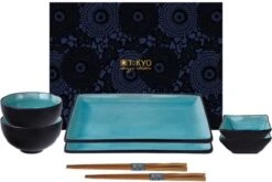 Tokyo Design Studio Glassy Turquoise Sushi Servies - 8 Delig - 2 Persoons -Bestek Winkel 1200x801 3