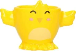 Merkloos 4x Witte Paashaas En Gele Kuiken Eierdopjes 7 Cm - Paasdecoratie/Paasontbijt -Bestek Winkel 1200x817 1