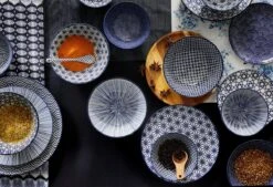 Tokyo Design Studio Nippon Blue Sushiserviesset - Porselein - 6 Delig - 2 Persoons -Bestek Winkel 1200x819 3