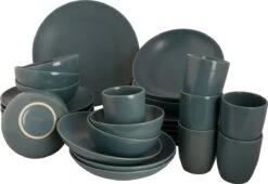Mammoet Serviesset Spirit Stoneware 6-persoons 30-delig Groen -Bestek Winkel 1200x826 2