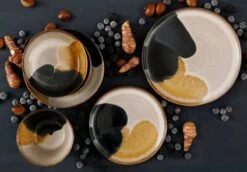 Palmer Serviesset Aquarel Stoneware 6-persoons 24-delig Beige Blauw -Bestek Winkel 1200x838 1