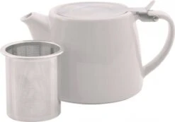 Point-Virgule - Theepot Met Thee Infuser - Mat - Gebroken Wit - 500ml -Bestek Winkel 1200x841 1