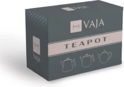 Vaja® Theepot Camille Met Filter - Zilver - 1.0L - RVS Dubbelwandig - Theekan -Bestek Winkel 1200x850 5