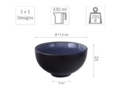Tokyo Design Studio Glassy Blue Sushi Servies - 8 Delig - 2 Persoons -Bestek Winkel 1200x886