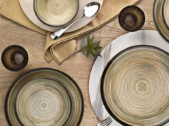 Kutahya Porselein Nano Krem Serviesset (24 Delig) 6 Personen - Sari -Bestek Winkel 1200x900 111