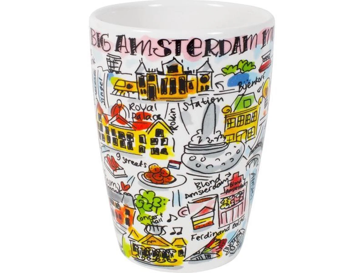 Blond Amterdam CITY Amsterdam XL Mug 2 Blond Amterdam CITY Amsterdam XL Mug - Afbeelding 2