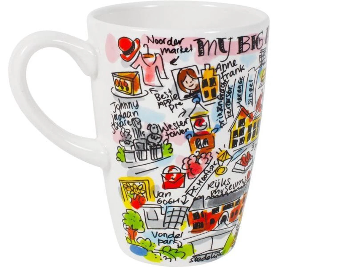 Blond Amterdam CITY Amsterdam XL Mug 3 Blond Amterdam CITY Amsterdam XL Mug - Afbeelding 3