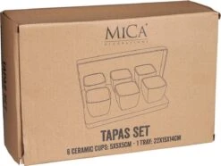 Mica Decorations - Luxe Tapas Set - 6 Zwarte Tapas Schaaltjes Op Houten Tapasplank - Servies - Borrelplank Olijfhout 7 Mica Decorations - Luxe Tapas Set - 6 Zwarte Tapas Schaaltjes Op Houten Tapasplank - Servies - Borrelplank Olijfhout -Bestek Winkel 1200x902 3