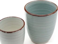 Koffiekopjes - Ocean Blue - Koffiebeker - Unieke Kleuren - Blauw - Set Van 12 Kopjes (ook Los Verkrijgbaar) - 160ML En 340ML - Porselein - Hip En Trendy -Bestek Winkel 1200x911 3