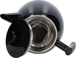 Vaja® Theepot Juliette Met Filter - Dubbelwandig -Theekan 1.0L - Glimmend Zwart -Bestek Winkel 1200x915 4