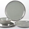 Serviesset 24-delig 6 Personen - Marble Grey -Gold