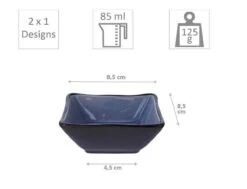 Tokyo Design Studio Glassy Blue Sushi Servies - 8 Delig - 2 Persoons -Bestek Winkel 1200x918