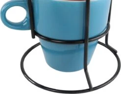 Orange85 Koffiekopjes - Met Houder - Set Van 6 - Gekleurd - 300 Ml - Keramiek -Bestek Winkel 1200x936 1