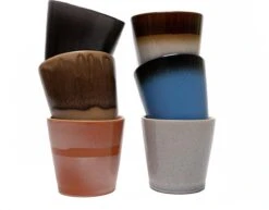 Koffiekopjes - Earth Koffiemok - 200ML En 310ML - Koffiebeker - Set Van 12 Kopjes (ook Los Verkrijgbaar) - Porselein - Hip En Trendy -Bestek Winkel 1200x937