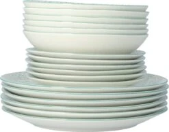 4goodz Jasmijn Groen 18-delig Servies Porselein 6 Persoons -Bestek Winkel 1200x943