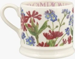 Emma Bridgewater Mug Baby Flowers Forget Me Not & Red Campion -Bestek Winkel 1200x947