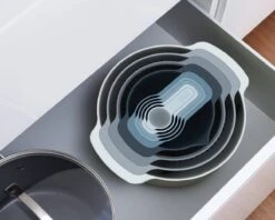 Joseph Joseph Editions Sky Nest 9 Plus Keukenhulpen - Polypropyleen - Set Van 9 Stuks - Oceaan -Bestek Winkel 1200x964 6