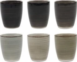 Koffiekopjes - Industrieel Grijs - Koffiebeker - Unieke Kleuren - Set Van 12 Kopjes (ook Los Verkrijgbaar) - 160ML En 340ML - Porselein - Hip En Trendy -Bestek Winkel 1200x969 1