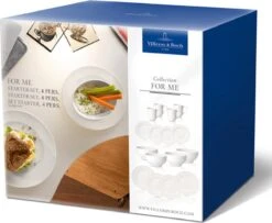 Villeroy & Boch For Me Starter Set - 4 Personen - Porselein -Bestek Winkel 1200x985