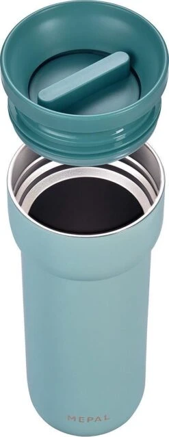 Mepal Isoleerbeker Ellipse 475 Ml – Houdt Je Drankje 6 Uur Warm En 10 Uur Koud – Nordic Green – Koffiebeker To Go – Lekdicht – Thermosbeker -Bestek Winkel 464x1200