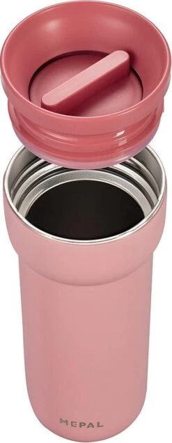 Mepal Isoleerbeker Ellipse 475 Ml – Houdt Je Drankje 6 Uur Warm En 10 Uur Koud – Nordic Pink – Koffiebeker To Go – Lekdicht – Thermosbeker -Bestek Winkel 466x1200