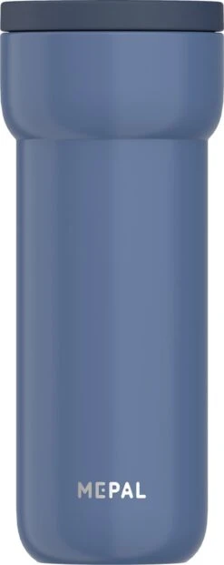 Mepal Isoleerbeker Ellipse 475 Ml – Houdt Je Drankje 6 Uur Warm En 10 Uur Koud – Nordic Denim – Koffiebeker To Go – Lekdicht – Thermosbeker -Bestek Winkel 477x1200
