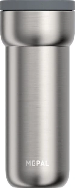 Mepal Isoleerbeker Ellipse 475 Ml – Houdt Je Drankje 6 Uur Warm En 10 Uur Koud – Natural Brushed – Koffiebeker To Go – Lekdicht – Thermosbeker -Bestek Winkel 478x1200