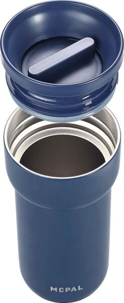 Mepal Isoleerbeker Ellipse 375 Ml – Houdt Je Drankje 4 Uur Warm En 8 Uur Koud – Nordic Denim – Koffiebeker To Go – Lekdicht – Thermosbeker -Bestek Winkel 492x1200