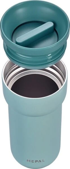 Mepal Isoleerbeker Ellipse 375 Ml – Houdt Je Drankje 4 Uur Warm En 8 Uur Koud – Nordic Green – Koffiebeker To Go – Lekdicht – Thermosbeker -Bestek Winkel 501x1200