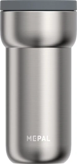 Mepal Isoleerbeker Ellipse 375 Ml – Houdt Je Drankje 4 Uur Warm En 8 Uur Koud – Natural Brushed – Koffiebeker To Go – Lekdicht – Thermosbeker -Bestek Winkel 564x1200 1