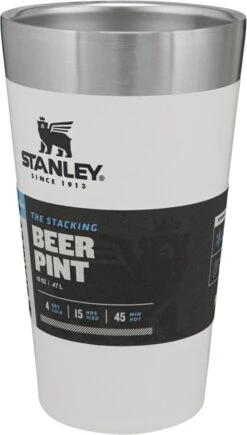 Stanley The Stacking Beer Pint 0,47l - Beker - Hammertone Green -Bestek Winkel 682x1200
