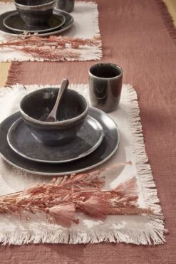 Mica Decorations Tabo Serviesset 4 Persoons - Zwart -Bestek Winkel 800x1200 10