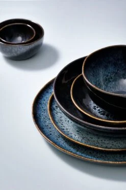 Palmer Serviesset Eccentric Stoneware 6-persoons 24-delig Blauw -Bestek Winkel 800x1200 23