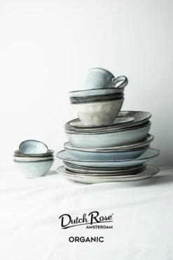 Dutch Rose Organic - Dutch Rose Set 4 Minimokken Groen 25 Cl. -Bestek Winkel 801x1200