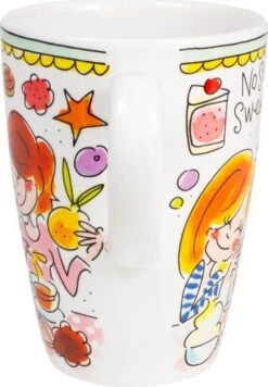 Blond Amsterdam Even Bijkletsen Beker XL 500 Ml - Mint Rand 8 Blond Amsterdam Even Bijkletsen Beker XL 500 Ml - Mint Rand -Bestek Winkel 833x1200 2