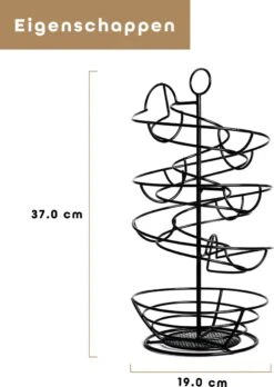 Eiermand – Eierrek – Eierhouder – Eieren – Zwart - Pasen - Tot 40 Eieren - BAULK® -Bestek Winkel 852x1200